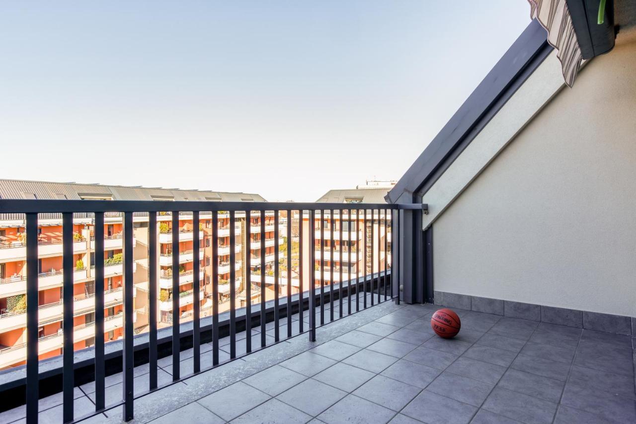 Modern Apt With Terrace, Wifi & Ac Milano Exterior foto