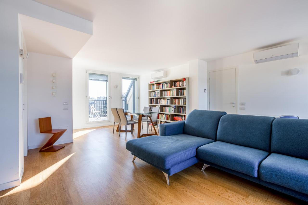 Modern Apt With Terrace, Wifi & Ac Milano Exterior foto